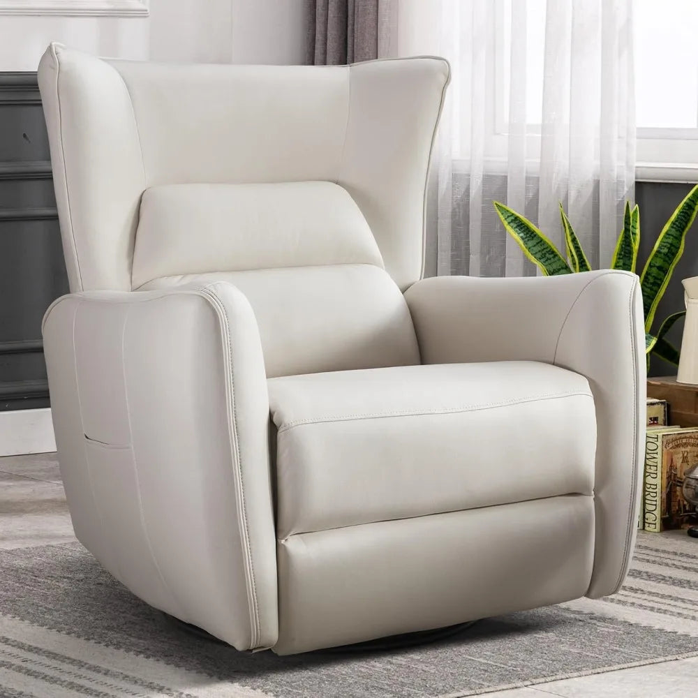 Oversized Power Swivel Rocker Recliner Glider | Electric Recliner with ...