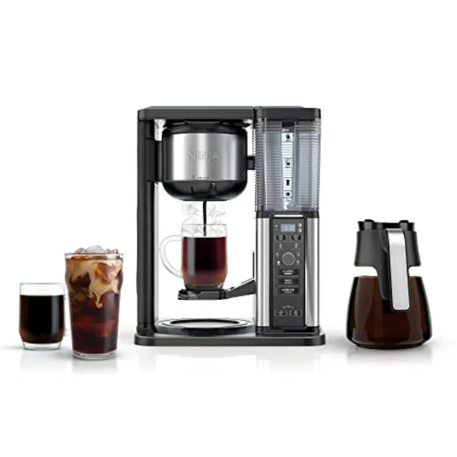 Hot and Iced Coffee System | Single Serve and 10-Cup Drip Brewer ...