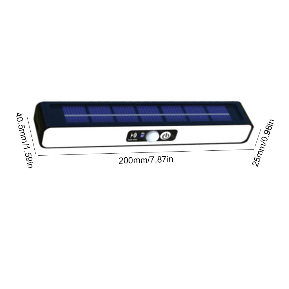 Waterproof LED Solar Street Light - Motion Sensor Outdoor Security Lig ...